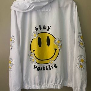 Stay Positive Wind Breaker